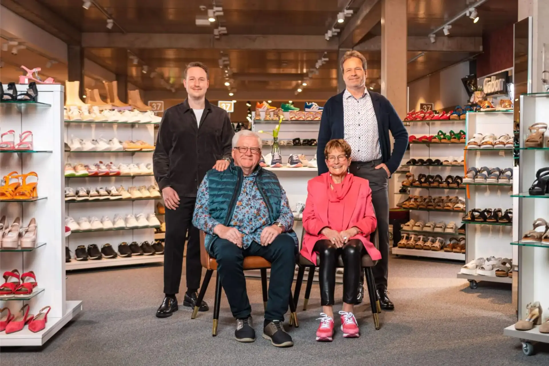 Familie Zentgraf im Schuhhaus – vier Generationen